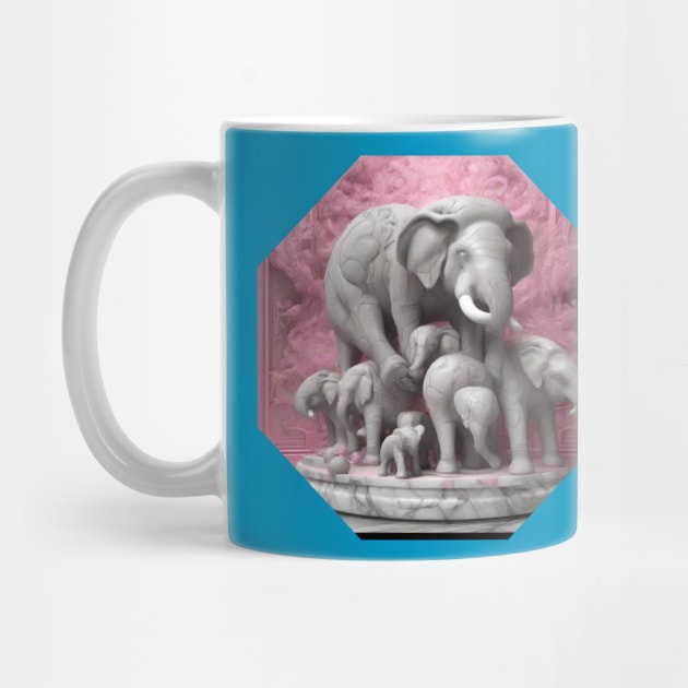 Happy elephant family by sailorsam1805